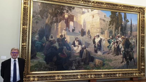 Василий Дмитриевич Поленов Христос и грешница