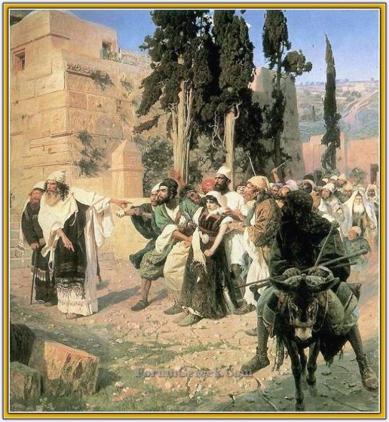 Семирадский Христос и грешница