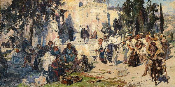 Василий Дмитриевич Поленов Христос и грешница