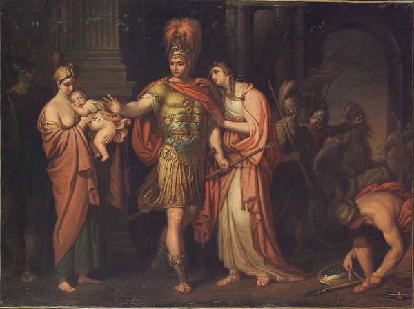 А П Лосенко прощание Гектора с Андромахой