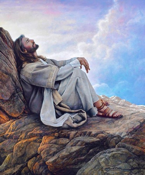 Грег Олсен картины Иисус