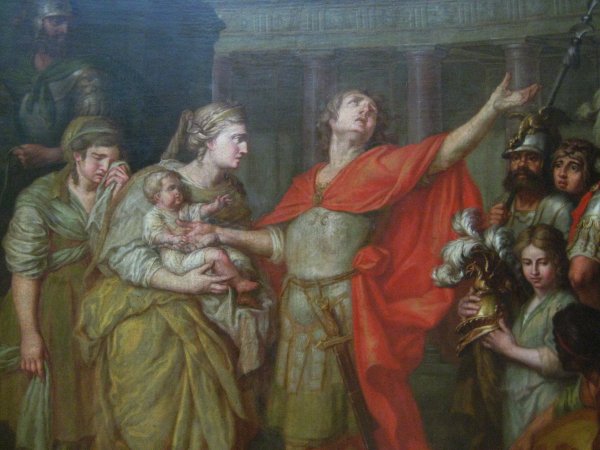 Прощание Гектора с Андромахой Троя