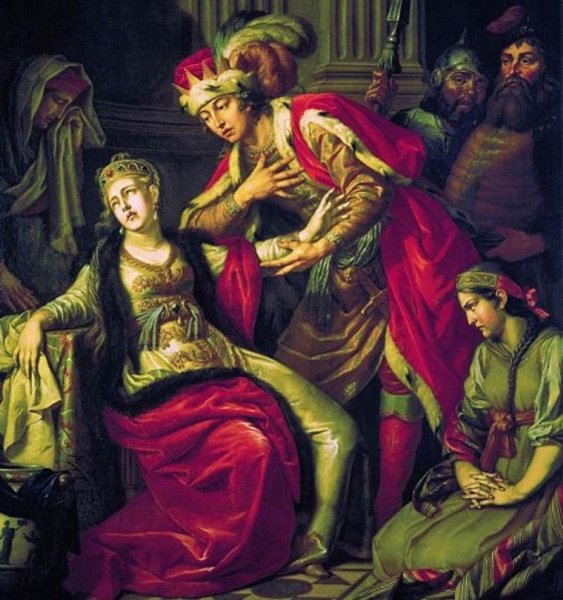 Антон Павлович Лосенко Владимир перед Рогнедой