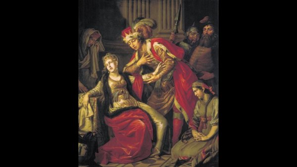 Владимир и Рогнеда а.п Лосенко 1770 г