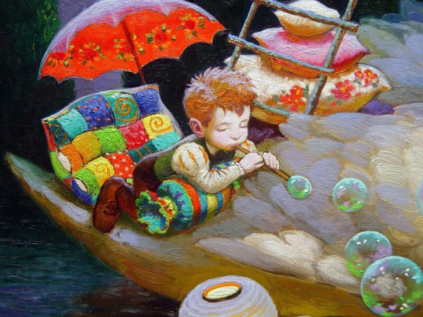 Художник Виктор Низовцев ангел