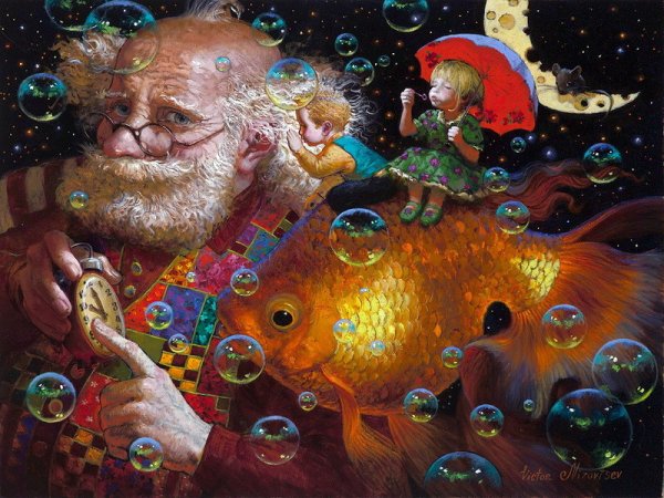 Victor Nizovtsev художник ангелы