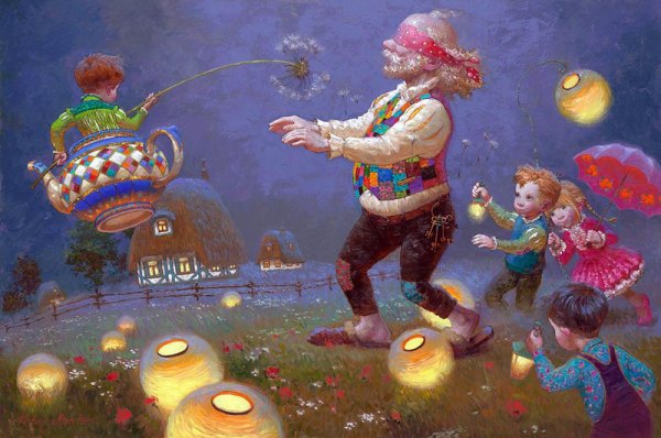 Светлые ангелы художника Виктора Низовцева