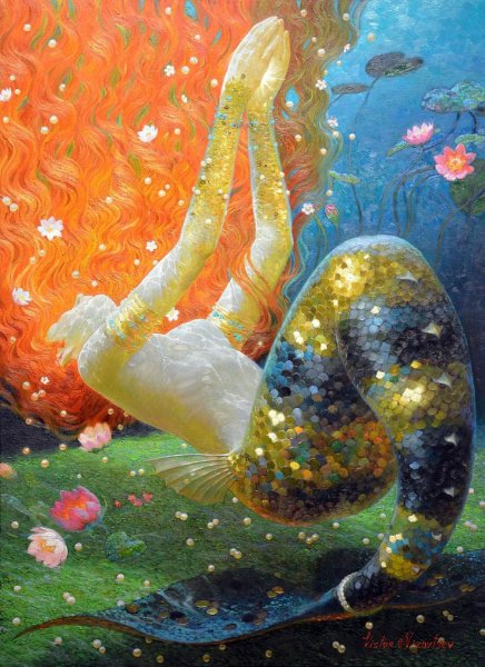 Русалки художника Виктора Низовцева