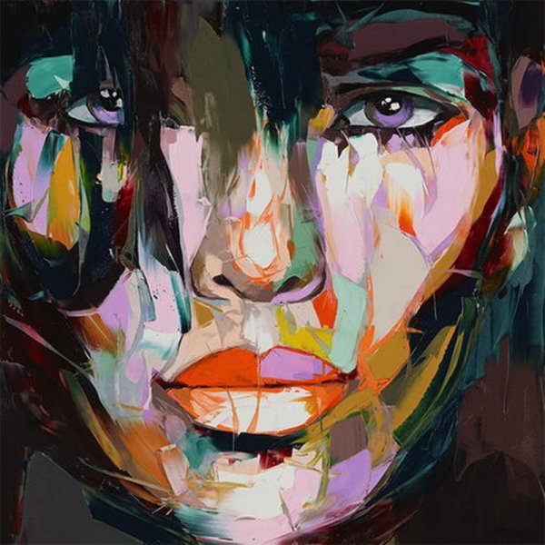 Франсуаза Нилли картины мастихином