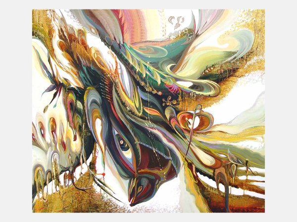 Картины маслом абстракция Сергей Панин