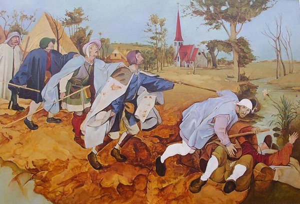 Брейгель Слепые картина