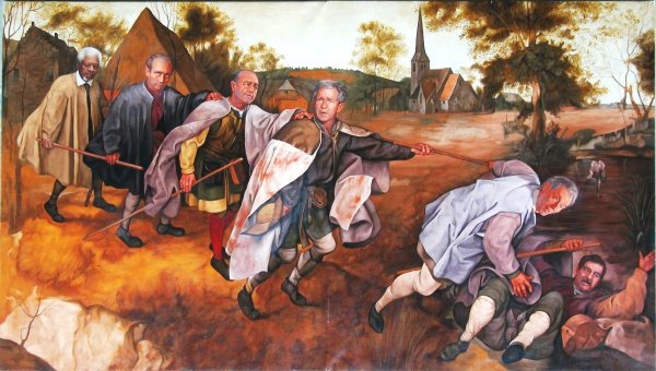 Питер брейгель старший мужицкий Слепые