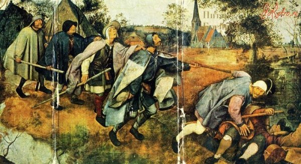 Питер брейгель старший притча о слепых