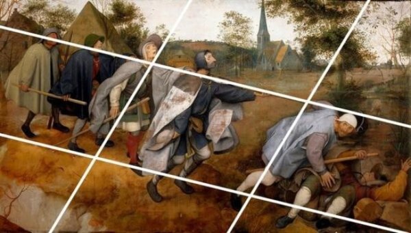 Питер брейгель Слепые картина