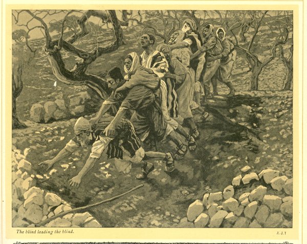 Питер брейгель Слепые ведут слепых