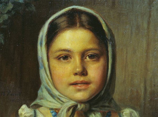 Николай Ефимович Рачков девочка с ягодами