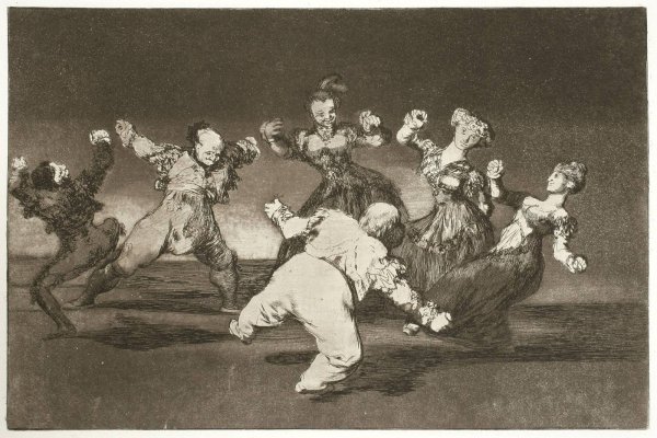 Гойя офорты Диспаратес