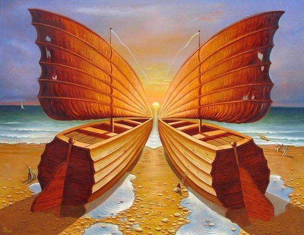 Художник сюрреалист куш