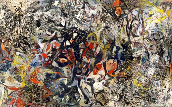 Джексон Поллок стенографическая фигура