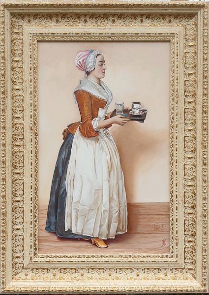 Жан Этьен Лиотар Шоколадница оригинал