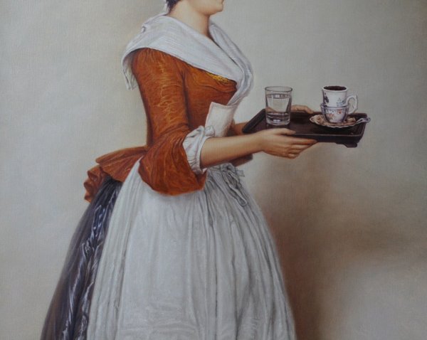 Картина Шоколадница репродукция