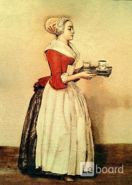 Лиотар Шоколадница в Дрезденской галерее