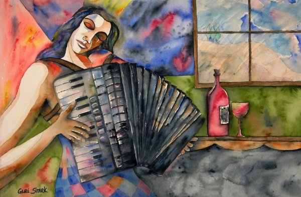 Гармонь тальянка Есенина