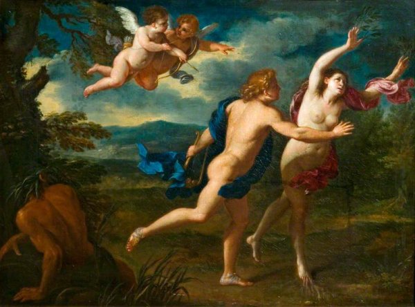 Аполлон и Дафна живопись