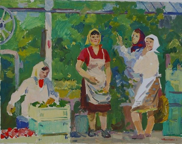 Композици Советская живопись