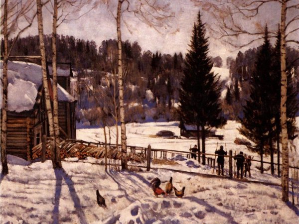 Картины пейзажи Мартюшев Юрий