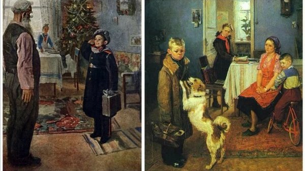 Ф Решетников переэкзаменовка картина