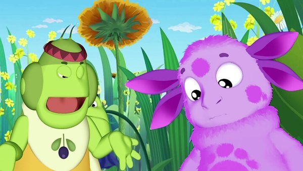 Цветочная Полянка Лунтик