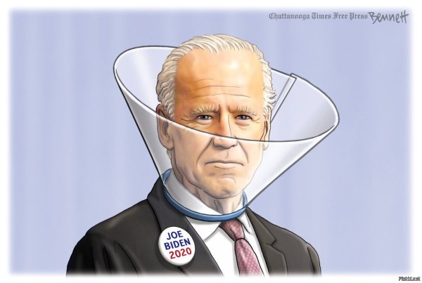 Байден карикатура