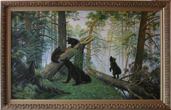 Иван Шишкин мишки в Сосновом Бору