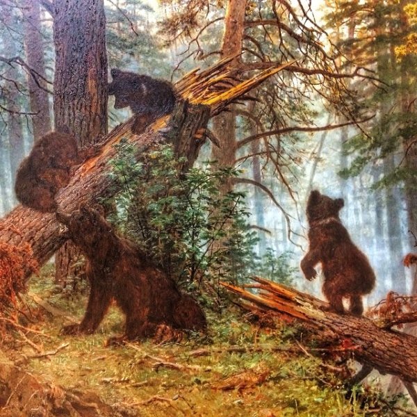 Третьяковская галерея картины Шишкина