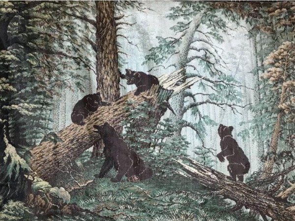 Васнецов утро в Сосновом Бору