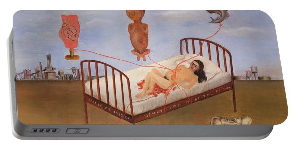 Фрида Кало больница Генри Форда картина