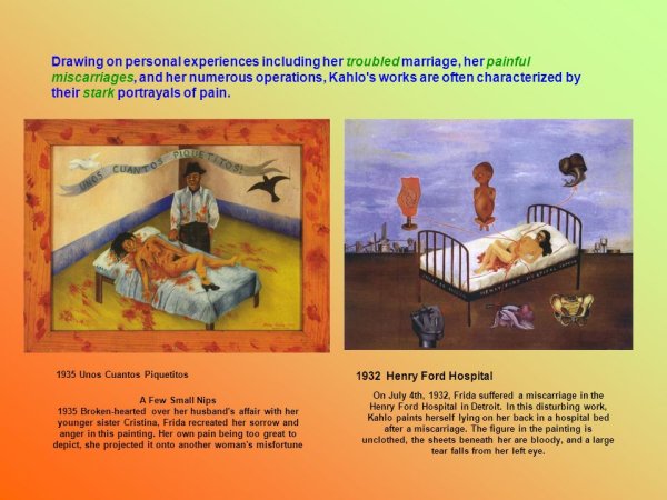 Фрида Кало госпиталь Генри Форда