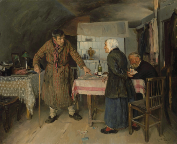 В.Е.Маковский. Свидание. 1883