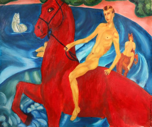 Петров-Водкин купание красного коня