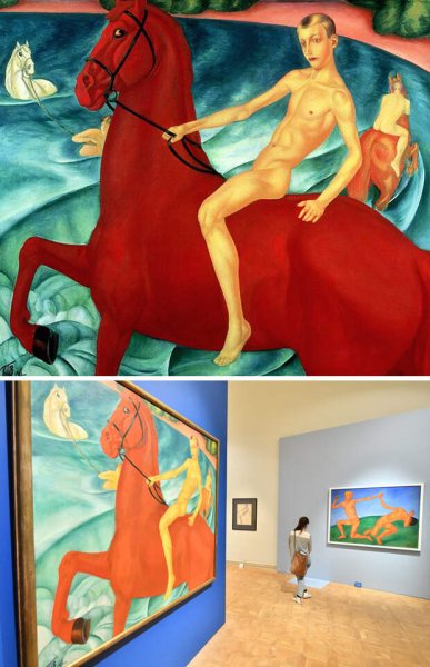 Петров Водкин красный конь