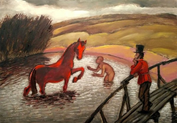 Купание красного коня в разных стилях