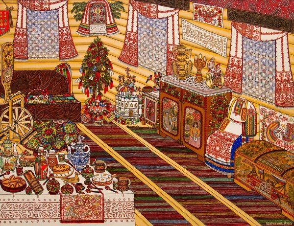 Картины Валентины Теличкиной на выставке