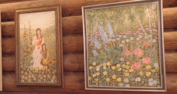 Картины Валентины Теличкиной на выставке