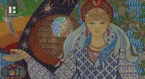 Картины Валентины Теличкиной на выставке