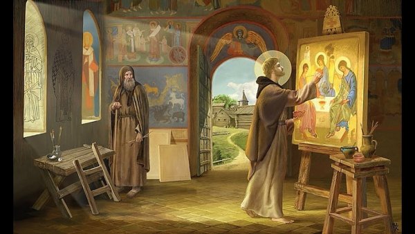 Преподобный Андре́й Рублев, иконописец