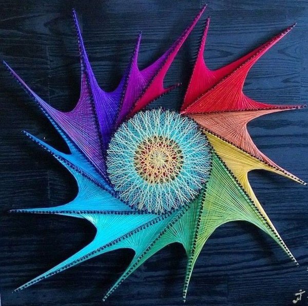 Мэри Буль стринг арт