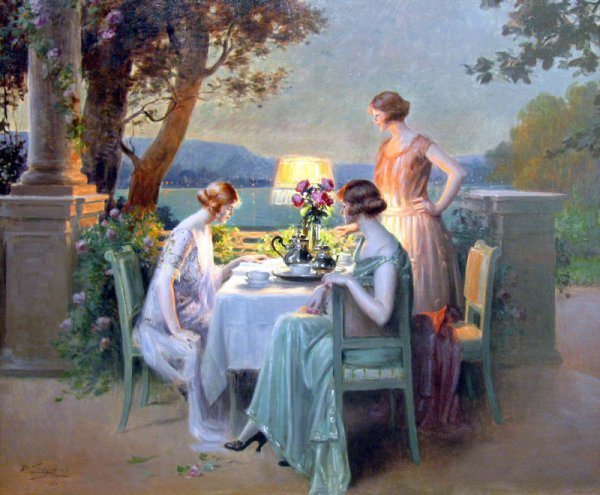 Уваров а художник чаепитие