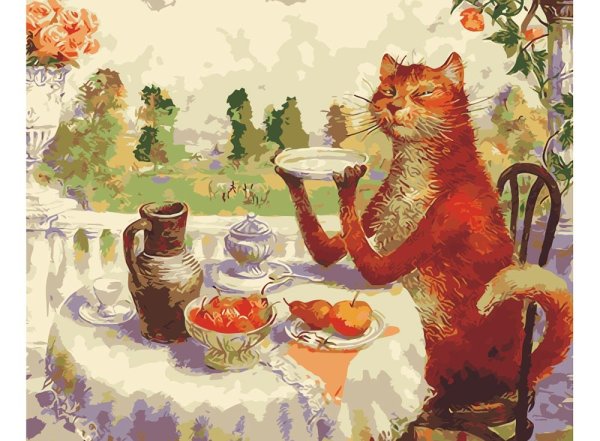 Альберт Линч чаепитие живопись