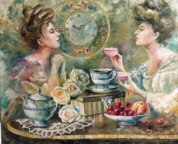 Николай Петрович Богданов Бельский чаепитие